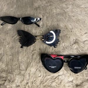 3 Y2K style sunglasses